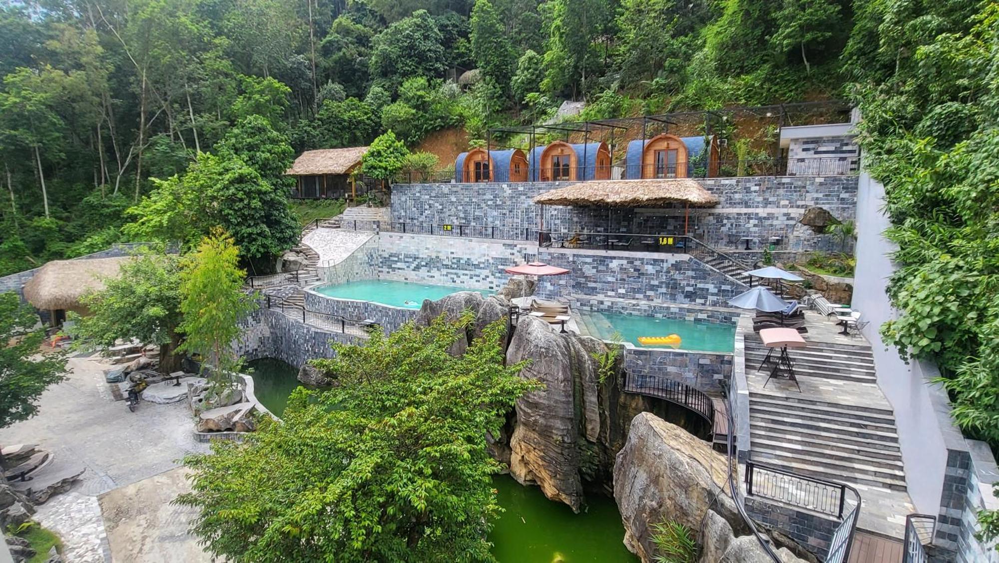Lotus Premium Lodge - Lotus Group Tours Hà Giang Eksteriør billede