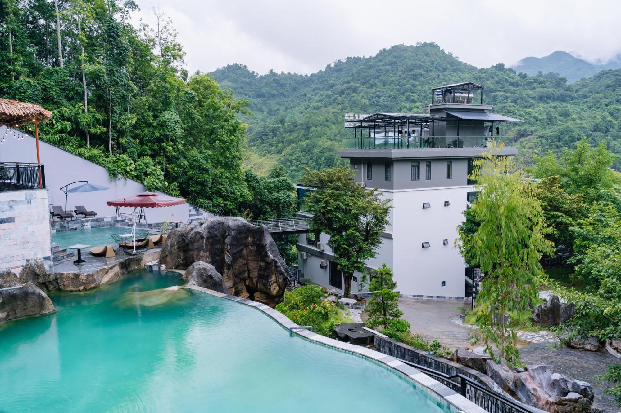 Lotus Premium Lodge - Lotus Group Tours Hà Giang Eksteriør billede